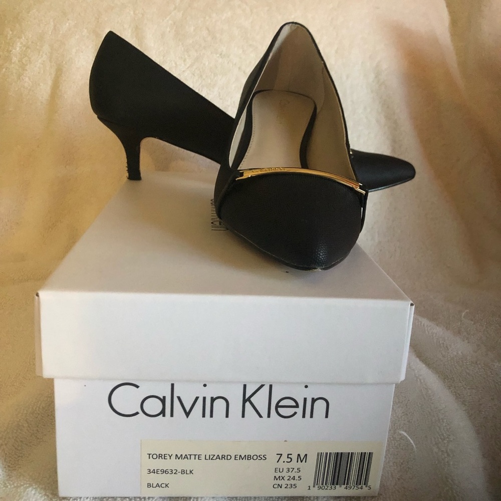 Calvin Klein 1 inch high heel